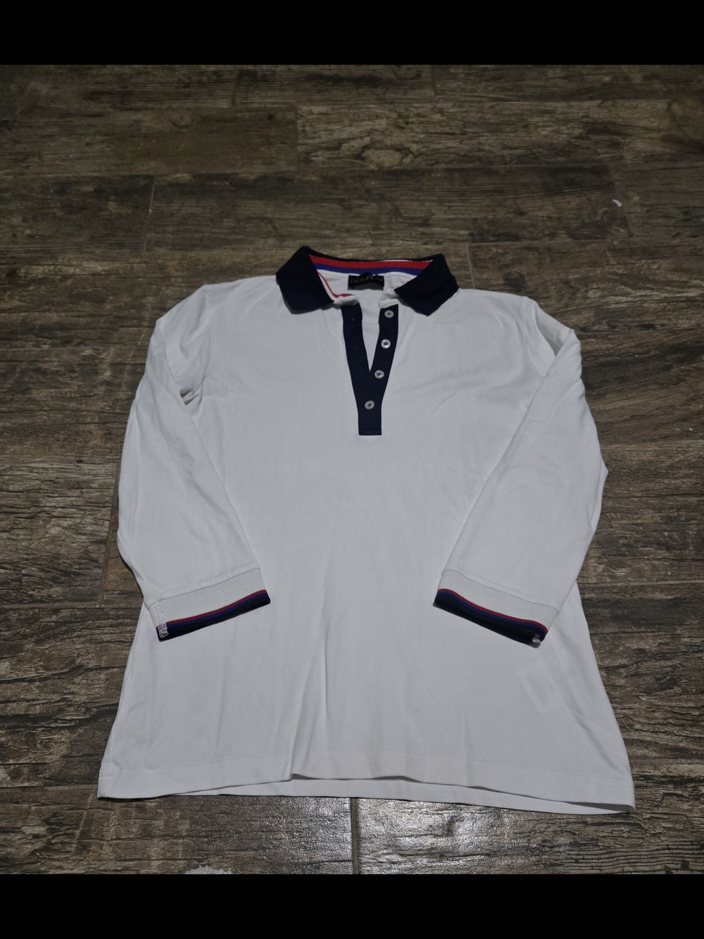 Golfino Retro Sport 3/4 sleeve polo shirt for women. 